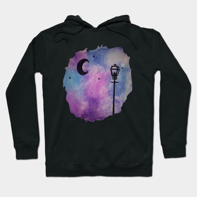 Galaxy Streetlight Hoodie by inatorinator